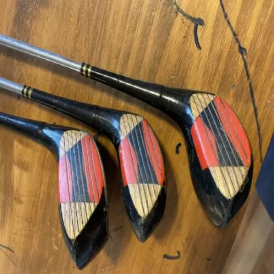 Vintage Walter Hagen American Lady Woods Driver 3 Wood 4 Wood