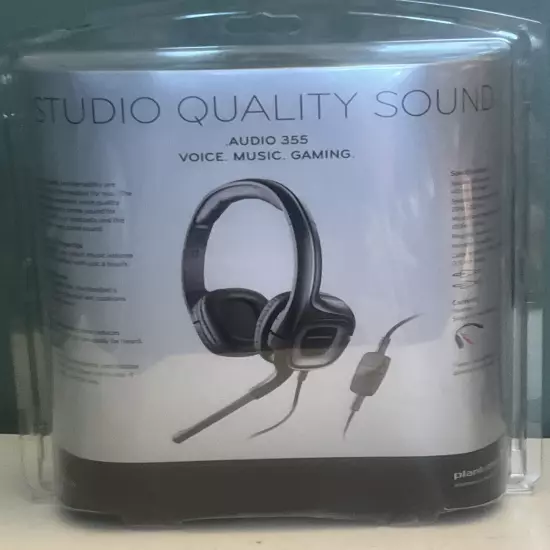 Plantronics .Audio 355 Studio Quality Sound - Inline Mute - Volume Control