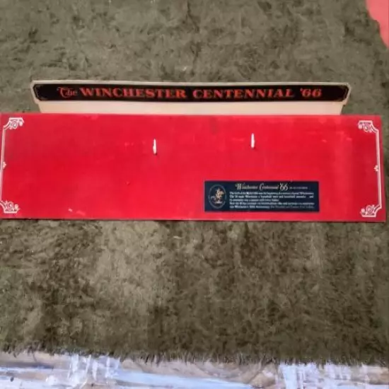 Winchester Centennial 66 Rifle Dispay (S2B2)