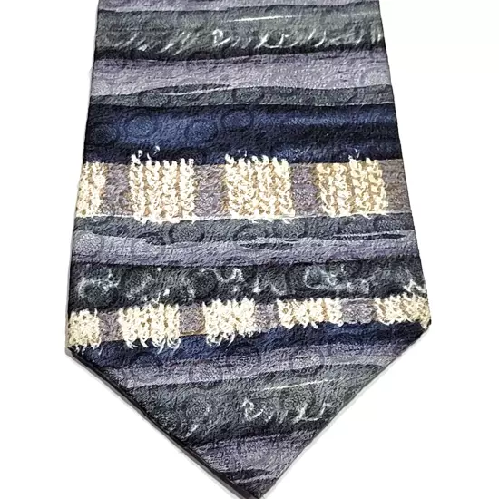 Pierre Cardin Winter Blues Colors All Business Handsome Blue SILK Logo Necktie