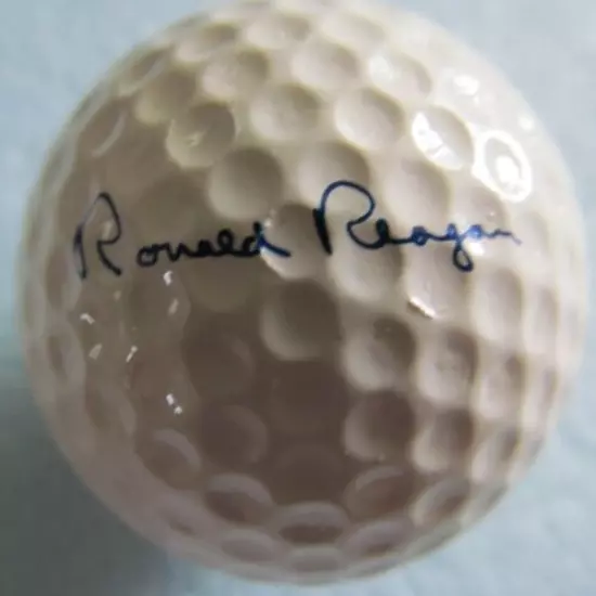 OFFICIAL RONALD REAGAN PRESIDENTIAL GOLF BALL-IN THE SINGLE BALL BOX 