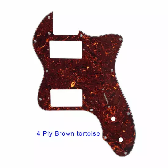  US Fender '72 Telecaster Thinline Guitar pickguard PAF HUmbucker Scratch Plate