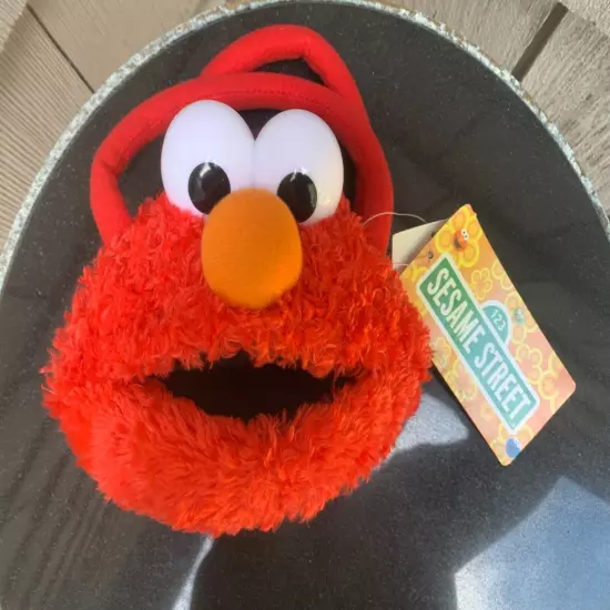 SESAME STREET ELMO PARTY TOPPERS CANDLE ZIPPERED POUCH PURSE HANDBAG ORNAMENT