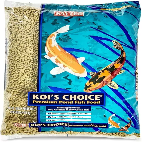 Koi's Choice Koi Floating Fish Food, 10 Pound | FREE SHIPPING |