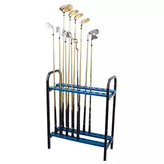 Crestgolf 18 Holes Golf Club Organizers Display Golf Shelf Holder Metal Rack