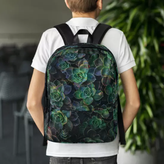 Back to School Backpack with Rainbow Clover