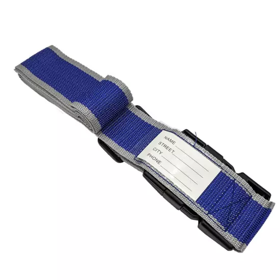 Luggage Strap Code Password Travel Suitcase Secure Lock Safe Nylon Packing Belt