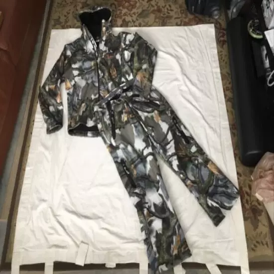 Predator camouflage Hunting Set Large Pants And Jacket