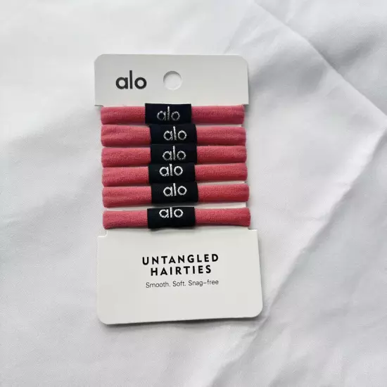 6-PACK AloYoga UNTANGLED HAIR TIE For Women/Girls Gift