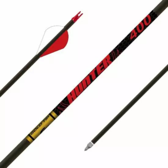 Gold Tip (Fletched) HUNTER & HUNTER XT (12x)