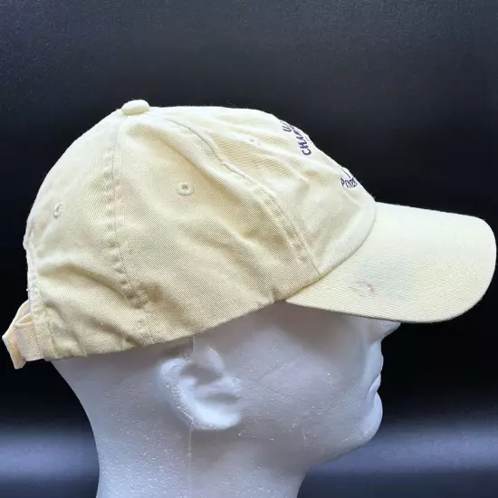 2014 U.S. Open Golf Hat Yellow Cotton Adult Adj Imperial USGA Pinehurst #2 Used