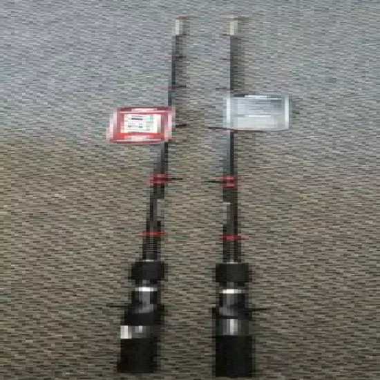 Lot of 2 ZEBCO RHINO TOUGH RNGC661MHB GLOW TIP FISHING RODS