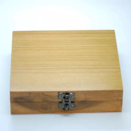 OLAX Fly Tying Kit in a wooden box,Vise, Whip Finisher,tools