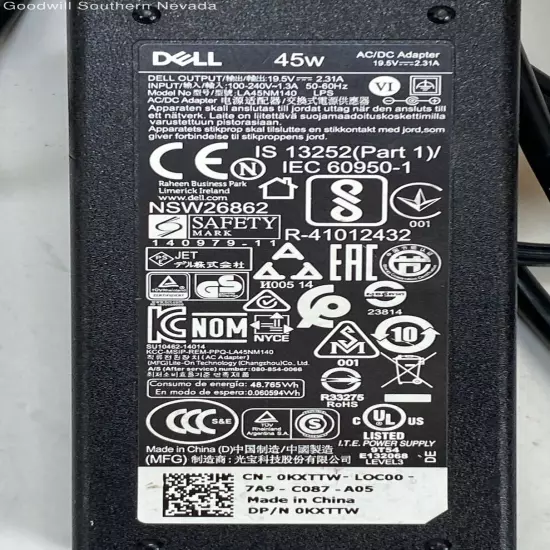 Assorted Lot Of Laptop/Computer Chargers/ Power Supplies (5 Total)