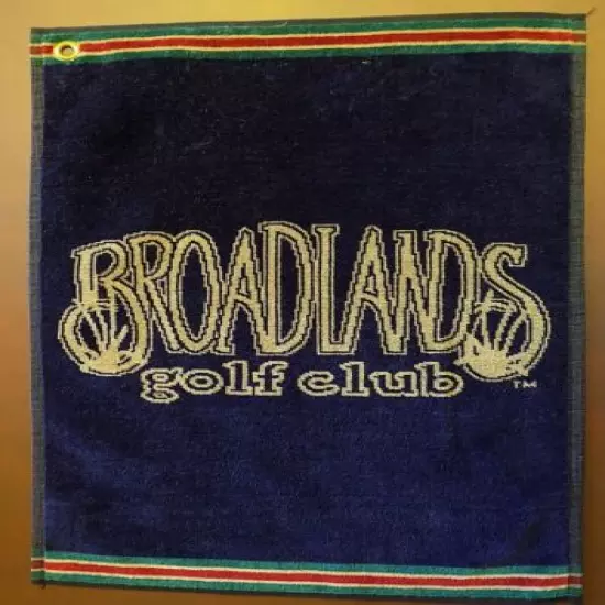 Broadlands Golf Club North Prairie WI Caddy Golf Towel