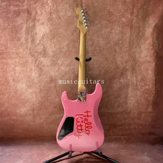 Hello Kitty Stratocaster ST Electric Guitar S-S-H pickup 22frets Fast Shipping