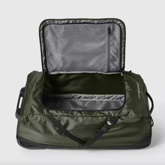 Eddie Bauer Traverse 27 Rolling Duffel Bag Made from Ripstop Polyester