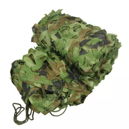 Camouflage Netting Camo Net Woodland Blinds for Military Sunshade Camping Hunter