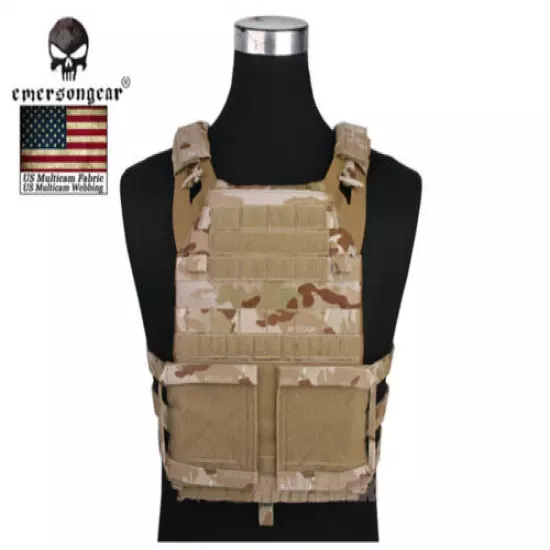 EmersonGear Jump Plate Carrier 2.0 Vest Airsoft Combat Molle Vest