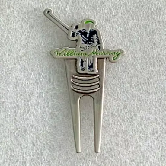 WILLIAM MURRAY GOLF INFAMOUS BILL MURRAY CADDYSHACK FAME DIVOT REPAIR TOOL 