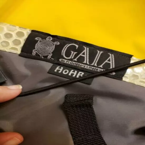 GAIA Hydration Pack Water Bag Backpack Hiking Glows in the Dark ~ No Straps