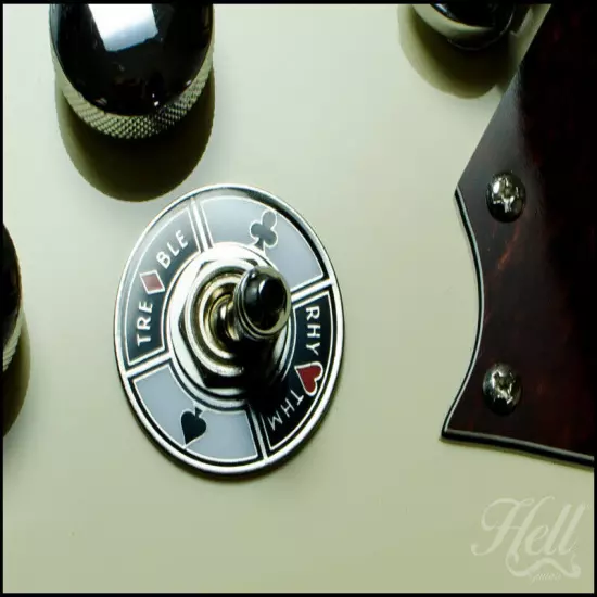 Full House Toggle Switch Washer Ring Rhythm Treble. Les Paul, SG.