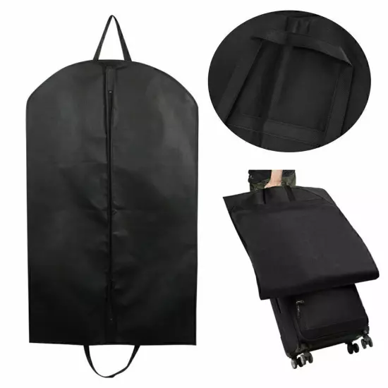 Large Travel Garment Bag Suit Cover Dress Storage Foldable Carrier Bag w/ Handle