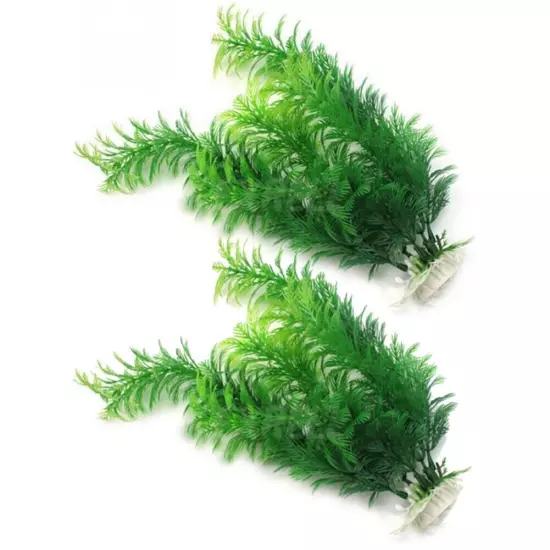 Artificial Grass Aquarium Ornament Water Plant Plastic Large FAST For Fish P8R3