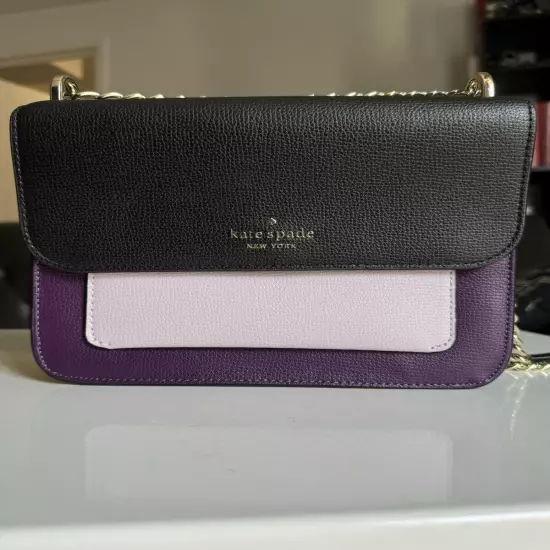 Kate Spade Remi Crossbody & Shoulder bag purple colorway