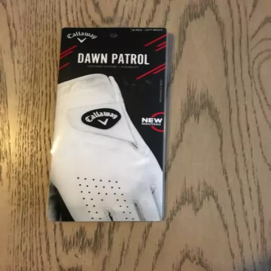 Men's Callaway Dawn Patrol Performance Series Golf Glove M REG Left NEW