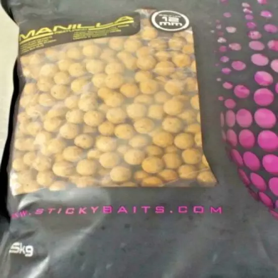 25kg Sticky Baits Manilla Full Range 25kg Deal Carp Fishing