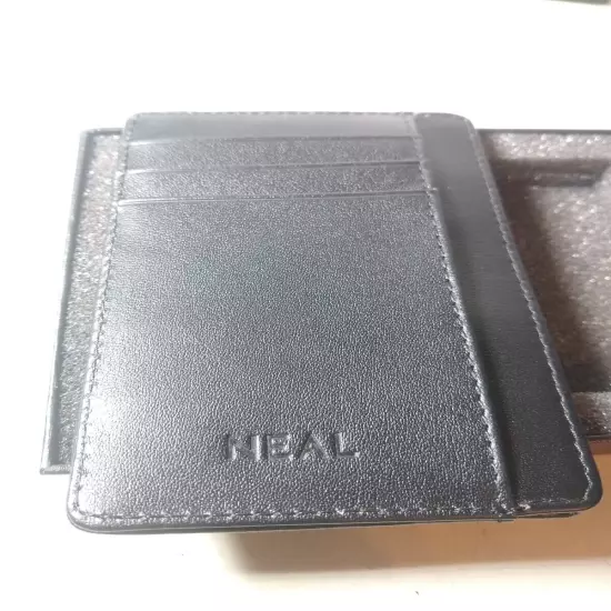 *NEW* NEAL Front Pocket Slim Wallet Set with Money Clip - FREE S&H!