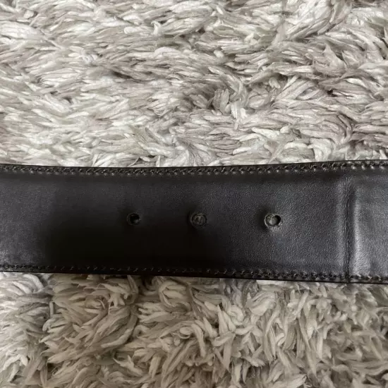 GUCCI Men s Belt Leather Sherry Line GG Interlocking