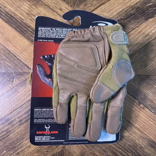 New Hatch Safariland Operator HK SOG-HK400 Tactical Shorty Gloves - Small