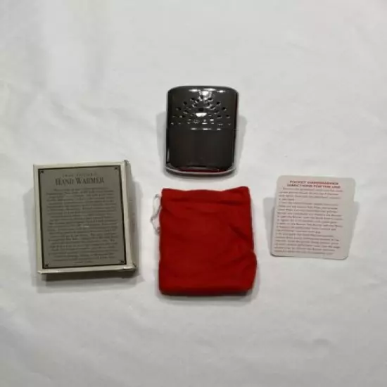 New Open Box Restoration Hardware Pocket Hand Warmer Vintage Repro