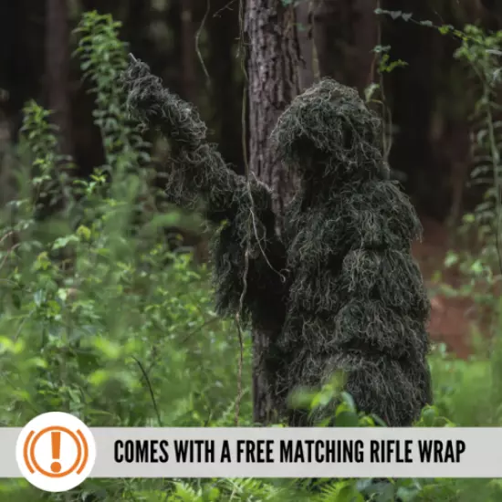 Arcturus Ghost Ghillie Suit | Super-Dense Woodland Hunting Camo