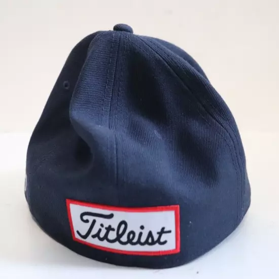 Titleist Pro V1 Golf Hat Cap Tour FJ Blue Size 7 1/4