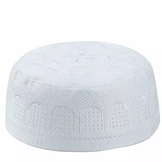 Muslim Arabic Cap Hats Men Prayer Islam Egyptian Kufi Topi Beanie Men's Hats