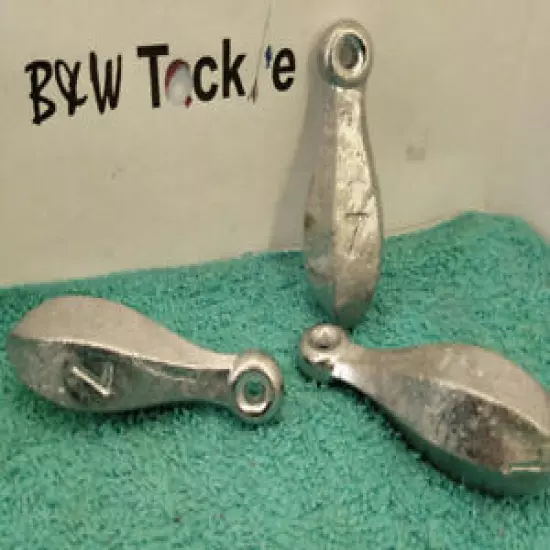 7 oz Bank lead fishing sinkers New Free shipping