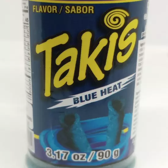 2 Bottles Takis Blue Heat Chilli Seasoning Powder Polvo Chilito Sasonador 