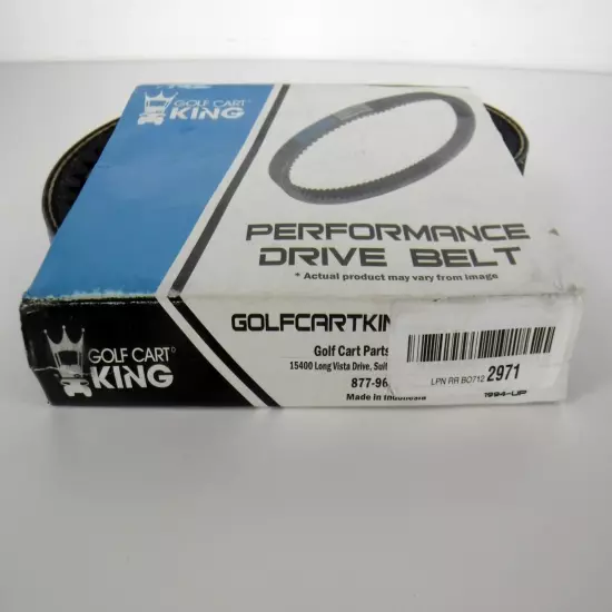 Golf Cart King EZGO Medalist and TXT Performance Drive Belt 1994-2013