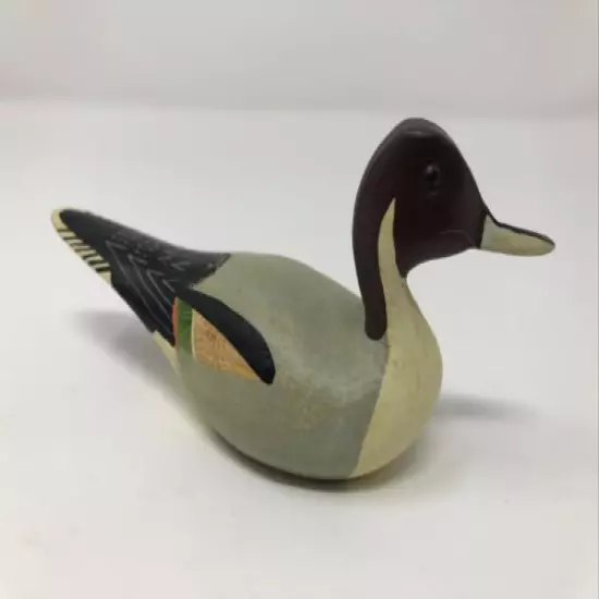 Ward Brothers Pintail Miniature Duck Decoy Joe Seme, Handpainted