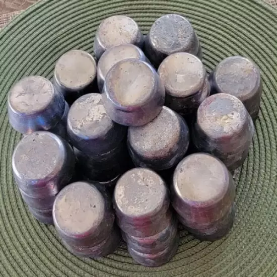 44 pounds 10oz round lead ingots sinkers, bullets, weights, fishing hunting 