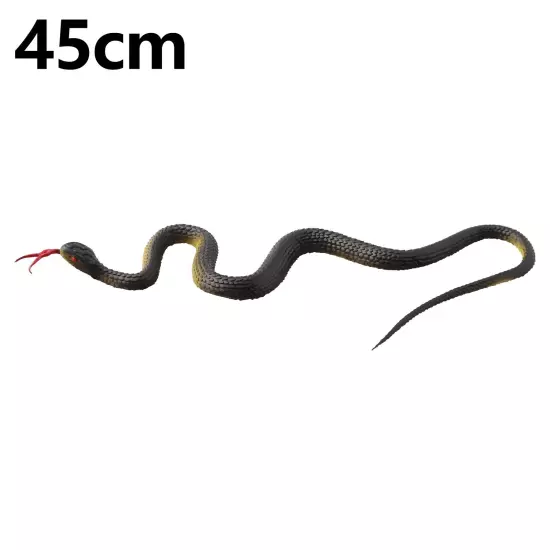 Realistic Fake Snake Garden Plants Lifelike Reduce Pressure Rubber Soft