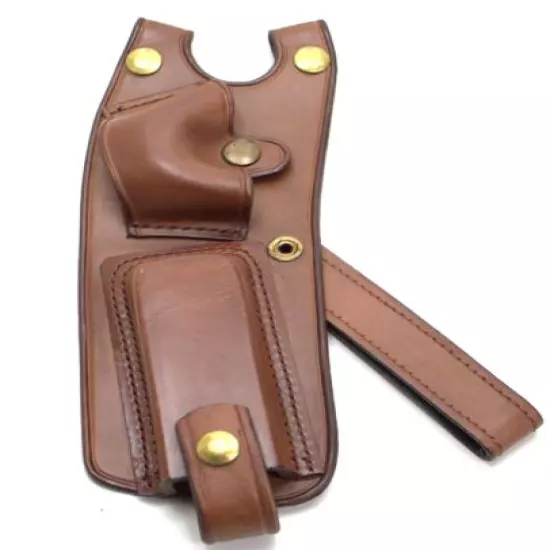 Right Hand Shoulder Holster for Single Stack Magazine & Handcuffs