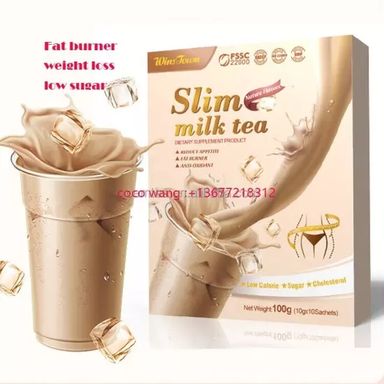 100gSlim Milk Tea Original Tea Belly Fat Burning Delicious Weight Loss Detox Tea