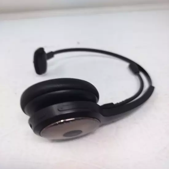 BRAMMAR BM201 Black Bluetooth AI Noise Cancelling Headphones For Office New