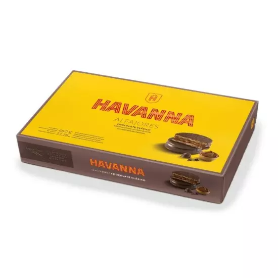 Havanna Alfajor Chocolate x 12 un.