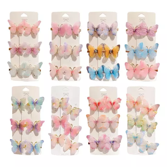 Butterfly Hair Clips Claw Barrettes Mini Jaw Clip Hairpin for Women G Prod