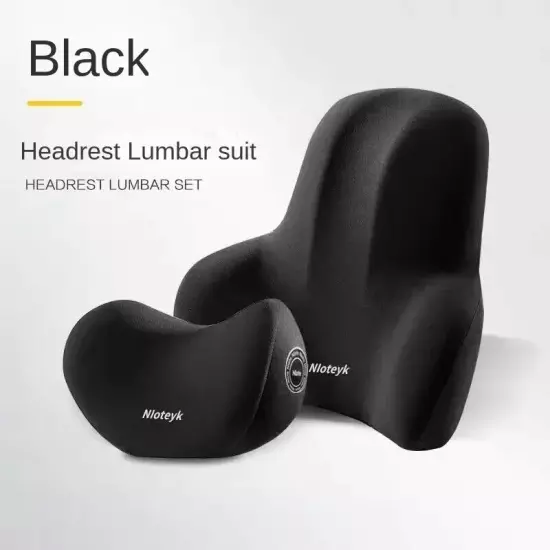 Car Lumbar Headrest Car Neck Support Pillow Car Cushion Backrest Lumbar Cushion